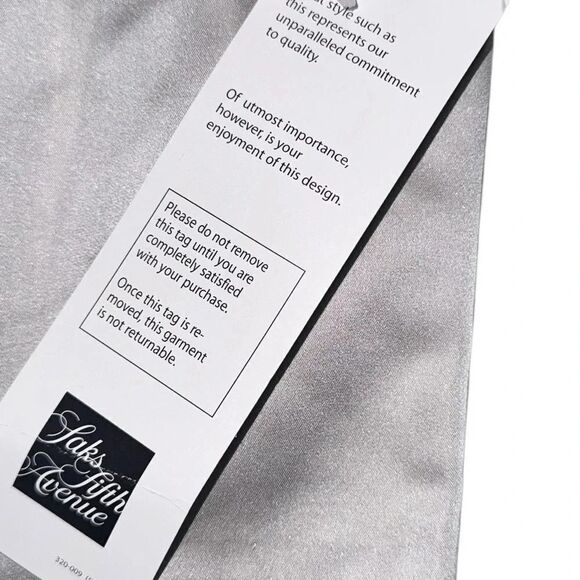 NWT RICKIE FREEMAN BY TERI JON platinum Pencil high waisted Skirt size 12 - Picture 8 of 8